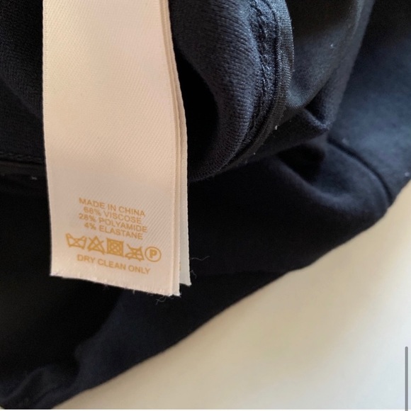 Kate spade ponte black scalloped bottom shirt - Picture 7 of 8